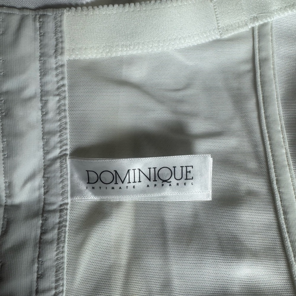 Dominique Intimates White Bridal Corset Bustier 46D Strapless - Picture 5 of 7